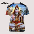 Fashion Men Clothing New Indian Religious Mythology Lord 3D Print T-shirt Personalized Street Unisex Oversized T Shirt Tops. 