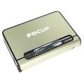 Gas Lighter Inside Cigarette Box Glossy Case Cigarettes Holder Automatic Storage Box. 