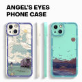 Hontinga for OPPO A31 2020 Back Cover Beautiful Scenery Case Camera Protection Soft Silicone TPU Mobile Cover.