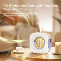 【Top-rated】 Home Desktop Diffuser Aromatherapy Machine USB Smart Air Purifier with Display for Car Bathroom Air Deodorization Shangri-la. 