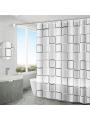 Waterproof Bath Curtains With Hooks Shower Curtain 180cm X 180cm For Families Apartments Dormitories Hotels 2022 new. 