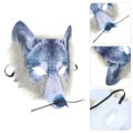 Creative Halloween Mask Scary Wolf Mask Cosplay Prop Halloween Party Supply.. 