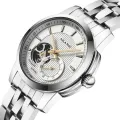 Genuine Swiss mechanical watches Ai wave automatic mechanical watch men's belt business casual male table ultra-thin waterproof. 