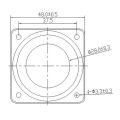 1.8 Inch Audio Speaker 4Ω 10W 48mm Bass Multimedia Loudspeaker DIY Sound Mini Speaker with Mounting Hole. 