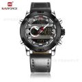 NAVIFORCE Leading 9097 Hot selling Men's Watch Sports Waterproof Dual Display Multifunctional Quartz Watch Men's Watch. 