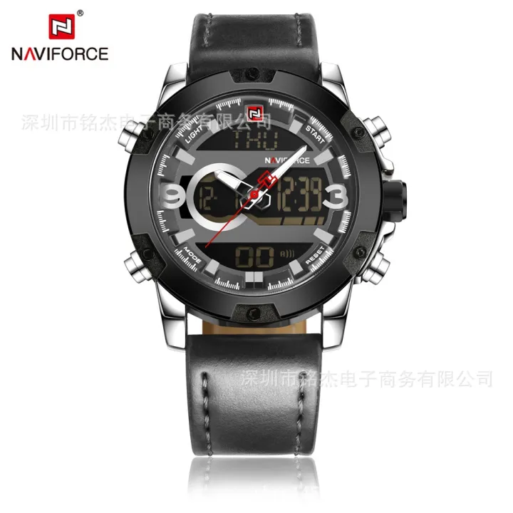 NAVIFORCE%20Leading%209097%20Hot%20selling%20Men's%20Watch%20Sports%20Waterproof%20Dual%20Display%20Multifunctional%20Quartz%20Watch%20Men's%20Watch%20-%20Image%207