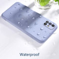 Biruiqu For Samsung Galaxy M31s Case Liquid Silicone Soft Rubber Shockproof Cover.