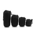 Full Size S M L XL Universal Neoprene Waterproof Soft Video Camera Lens Pouch Bag Case For Canon Nikon Sony Lens Wholesal. 