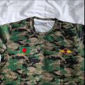 Bangladesh Ar-my Special Fo-rce Camouflage T-Shirt for Men – Military Camo Combat Tee with Flag Print – Lightweight Quick-Dry Army Style T-Shirt – Outdoor Sportswear for Adventure, Training & Casual Use.