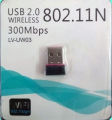 Fast 300M Mini USB Wifi Dongle Receiver Wireless 802.11 n/g/b Network Card Adapter. 