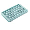 Ice Ball Tray, Cute Ice Tray,Ice Cube Case, Ice Cube Tray, Round, Easy to Remove, Freezer, Storage, Liquor Ice, Home Use, Lid Included, Durable, DIY Confectionery Tools, Kitchen Utensils-Prime Mall. 