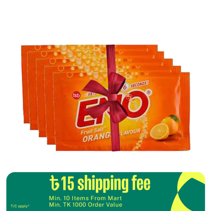 Eno Orange Flavour Fruite Salt Tsb - 10Pcs