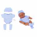 20cm Baby Dolls Clothes for DIY Toy Doll Accessories Suitable For 8inch Doll Sweater Jumpsuit Reborn Doll Clothes Accessories Luhuai CVC. 