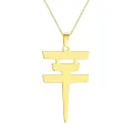 Cxwind Tokio Hotel Necklace Stainless Steel Tokio Hotel Pendant Logo Bill Kaulitz Logo Symbol Necklace Wholesale. 
