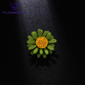 Creative Daisy Brooch Coat Girl Insect Sunflower Pin Brooches Jewellery Gifts For Women Brooch Pins Accessories - Hijab Pin.