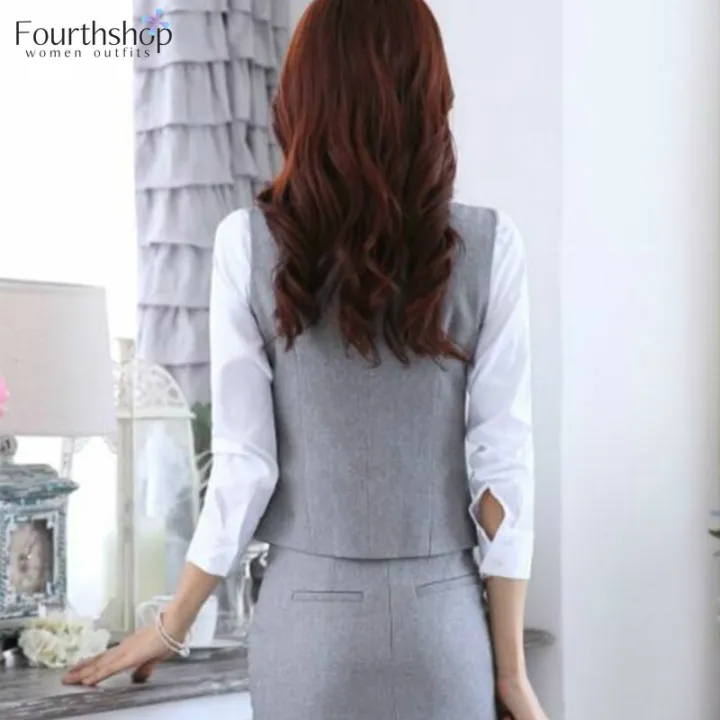 Office%20Lady%20Waistcoat%20Women%20Vest%20Gilet%20Professional%20Business%20Work%20Formal%20Suit%20Jacket%20Coat%20Female%20Clothes%20Fashion%202021%20New%20XXL%20-%20Image%208