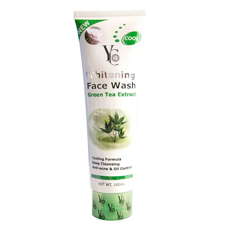 YC%20Green%20Tea%20Whitening%20Face%20Wash%20-%20100%20ML%20-%20Made%20in%20Thailand%20-%20Image%202