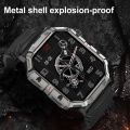 Original GW55 Smart Watch Compass BT Call 2.02'' Voice Assistant 3ATM IP68 Waterproof Heart Rate Outdoor Sports Smartwatch Men.