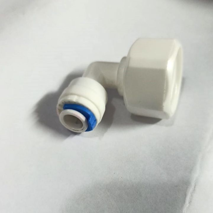 6 mm x 1/2'' Push-in Fitting with Female Threads elbow
