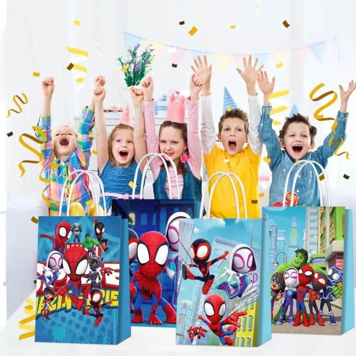 Spidey%20His%20Amazing%20Friends%20Paper%20Bag%20Candy%20Gift%20Packaging%20Bags%20Kids%20Spiderman%20Birthday%20Party%20Decoration%20Baby%20Shower%20Supplies%20-%20Image%206
