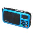 Rolton W405 FM Digital Radio Portable USB Wired Computer Speaker HiFi Stereo Rece-iver W/ Flashlight Display Support TF Music Play.