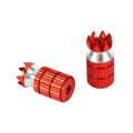 RC Transmitter Stick Ends Controller Thumb Rocker M3 Thread ,Red.