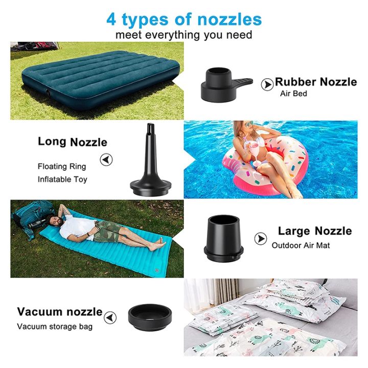 Quick-Fill%20Rechargeable%20Air%20Pump,%20with%204%20Nozzles%20for%20Air%20Mattress%20-%20Image%202