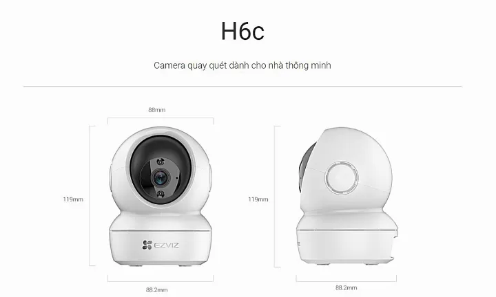 HIKVISION%20Ezviz%20H6C%2080P%20Resolution%208x%20Zoom%20360%20Degree%20Visual%20Coverage%20with%20Smart%20IR%20Wifi%202.4G%201080p%202MP%20Auto%20Motion%20Tracking%20IP%20Security%20Camera%20-%20Image%204