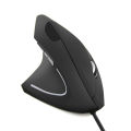 Left-handed Mouse Ergonomic Wired Vertical Office Computer Mice Optical 1600DPI 6 Buttons USB Game Mause for PC Laptop. 