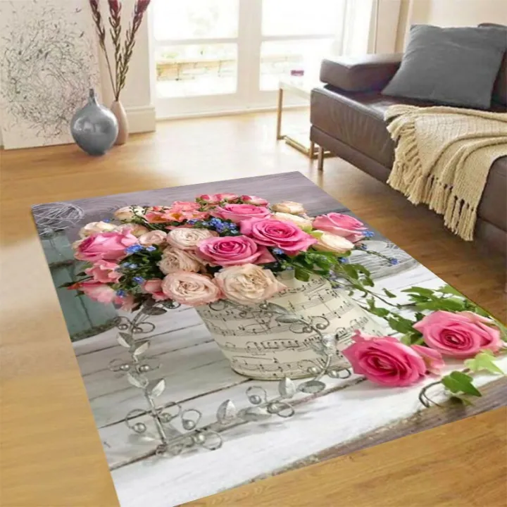 Flower%203D%20Carpet%20for%20Bedroom%20Large%20Floor%20Mat%20Area%20Rugs%20Anti-Slip%20Bathroom%20Kitchen%20Hallway%20Living%20Room%20Home%20Decor%20Tapis%20Chambre%20-%20Image%203