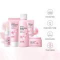 Facial Products Kit Sakura Skin Care Set Facial Cleanser Face Cream Sunscreen Facial Mask Eye Cream Skincare Product.