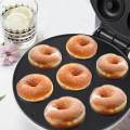 Donut Maker Doughnut Machine Baking Tool Easy to Use Light Deep Cooking Plates Waffle Maker for Commercial Use Coffee. 