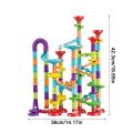 113 Piece Marble Run Marble Race Track Game Set Toy Set Educational Learning Construction Building Blocks Creative STEM Maze Toy. 