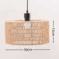 Paper Rope Lampshade Ceiling Light Shade 30x15cm. 