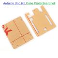 Arduino CASE Transparent ACRYLIC Case Arduino Uno R3 Case Protective Shell Gloss Plastic Box Water Clear Cover Acrylic Enclosure Arduino Uno R3 Case Adapters. 