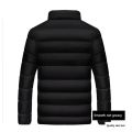 Thick Men New Warm Parka Jackets Winter Casual Men's Outwear Coats Solid Stand Collar Male Windbreak Cotton Padded Down Jacket. 