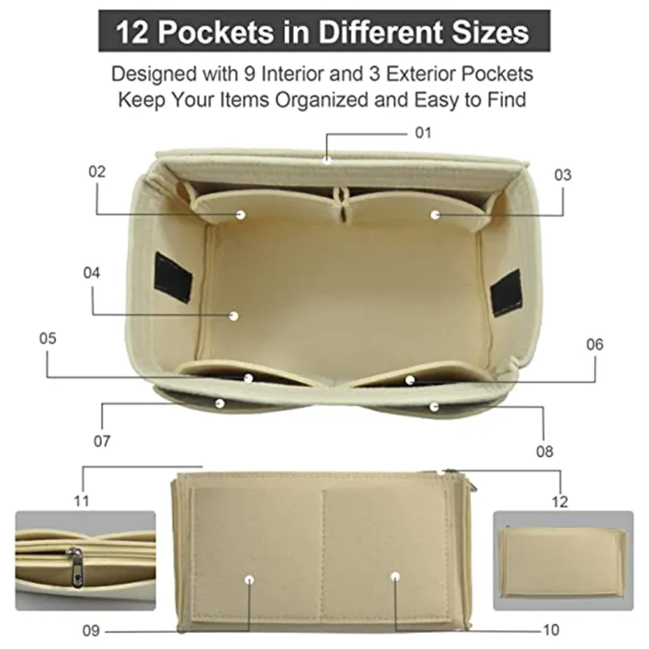 Purse%20Organizer%20Insert%20Felt%20Bag%20Organizer%20Tote%20Bag%20Organizer%20Handbag%20Organizer%20Bag%20Insert%20For%20Handbags%20-%20Image%204