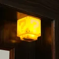 10cm Game Anime Figure LED Lamp Question Mark Brick Night Light Game Statue Decorative USB Charging Desk Lamp Toys Gifts. 