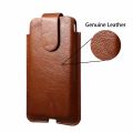 Genuine Leather Phone Belt Clip Case Holder For iPhone 15 14 13 12 11 Pro Max XS 7 8 Plus SE 2 Men Waist Bag Holster Pouch Cover. 