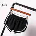 Yoga Shorts women Hot Women Blend 2021 Summer Short Pants Contrast Binding Side Split Elastic Waist Patchwork Casual Beach Party. 