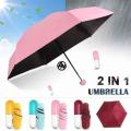 mini capsule umbrella for girls - Random Color.