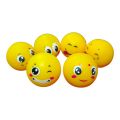 Rubber Emoji Ball with sound Stress Ball Squeeze Bal 3pcs.