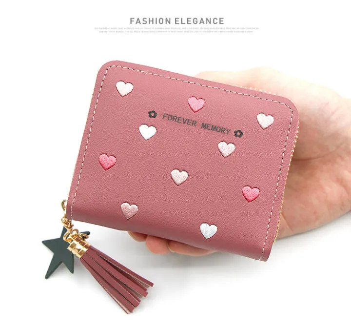 Stylish%20and%20Fashionable%20Ladies%20Hand%20Bag%20for%20Women%20-%20Mini%20Zipper%20Wallet%20for%20Women/%20Wallet%20Purse%20for%20Girls%20Simple%20-%20Female%20Short%20Purses%20for%20Girls%20-%20Image%202