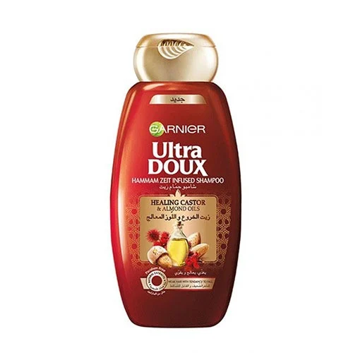 Garnier Ultra Doux Castor And Almond Oils Shampoo - 400 ML