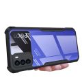 For Xiaomi Poco M3 Luxury Xund Shockproof Camera Bumper Protective Smoky Transparent Trendy Stylish Back Covers Cases Camera Phone Back Covers (Back Case Cover For Smartphone). 