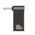 100W 5A PD Converter Trigger Jack DC to Type C Femal 5.5/7.4 Zinc Alloy with Light Head Power Adapter for Dell/HP/ASUS Laptops. 