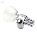 3pcs Banjo 5th String Geared Tuner w/Pearl Button.