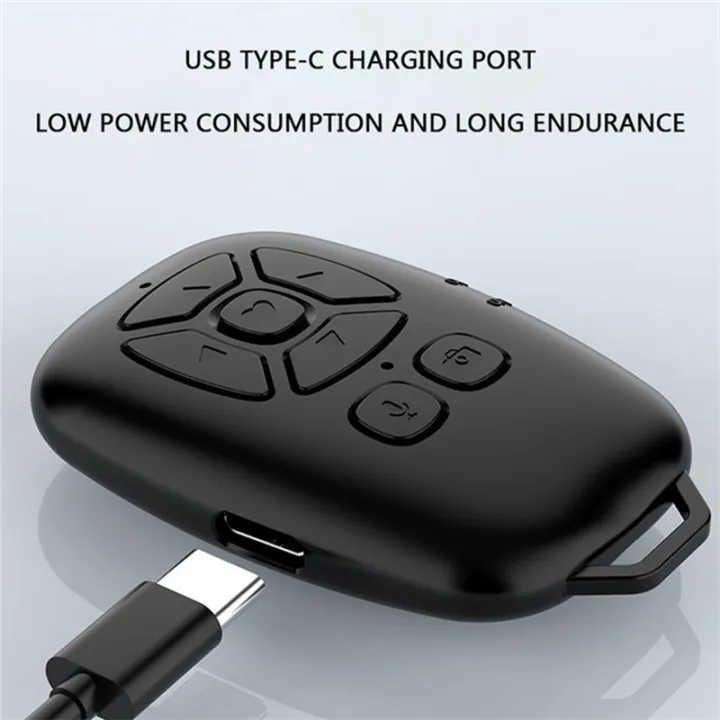 Bluetooth%20Remote%20Control%20Selfie%20Camera%20Shutter%20Release%20Mobile%20Phone%20Button%20E-Book%20Turn%20Page%20Photo%20Wireless%20Controller%20-%20Image%205