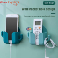 1PCS Wall-Mounted Charger Storage Box Mobile Phone Charging Hanging Holder Multifunction Wall Mounted Plug Bracket Storage Box - Sara Collection.