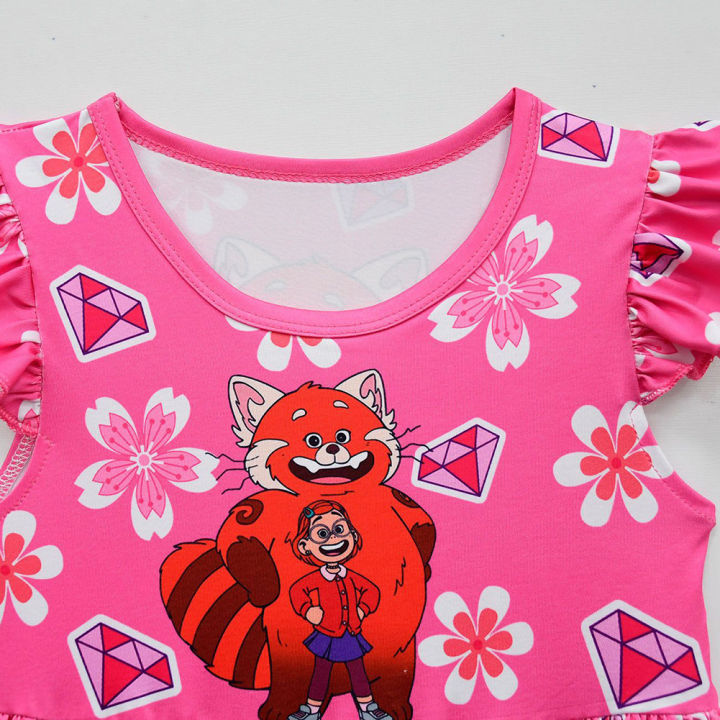 (New)%20girls%20princess%20dress%20cartoon%20printing%20short%20sleeves%20A-line%20skirt%20flying%20sleeves%20waist-printed%20dress%20-%20Image%207